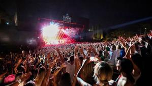 Público durante uno de los conciertos del Festival de Cap Roig. 