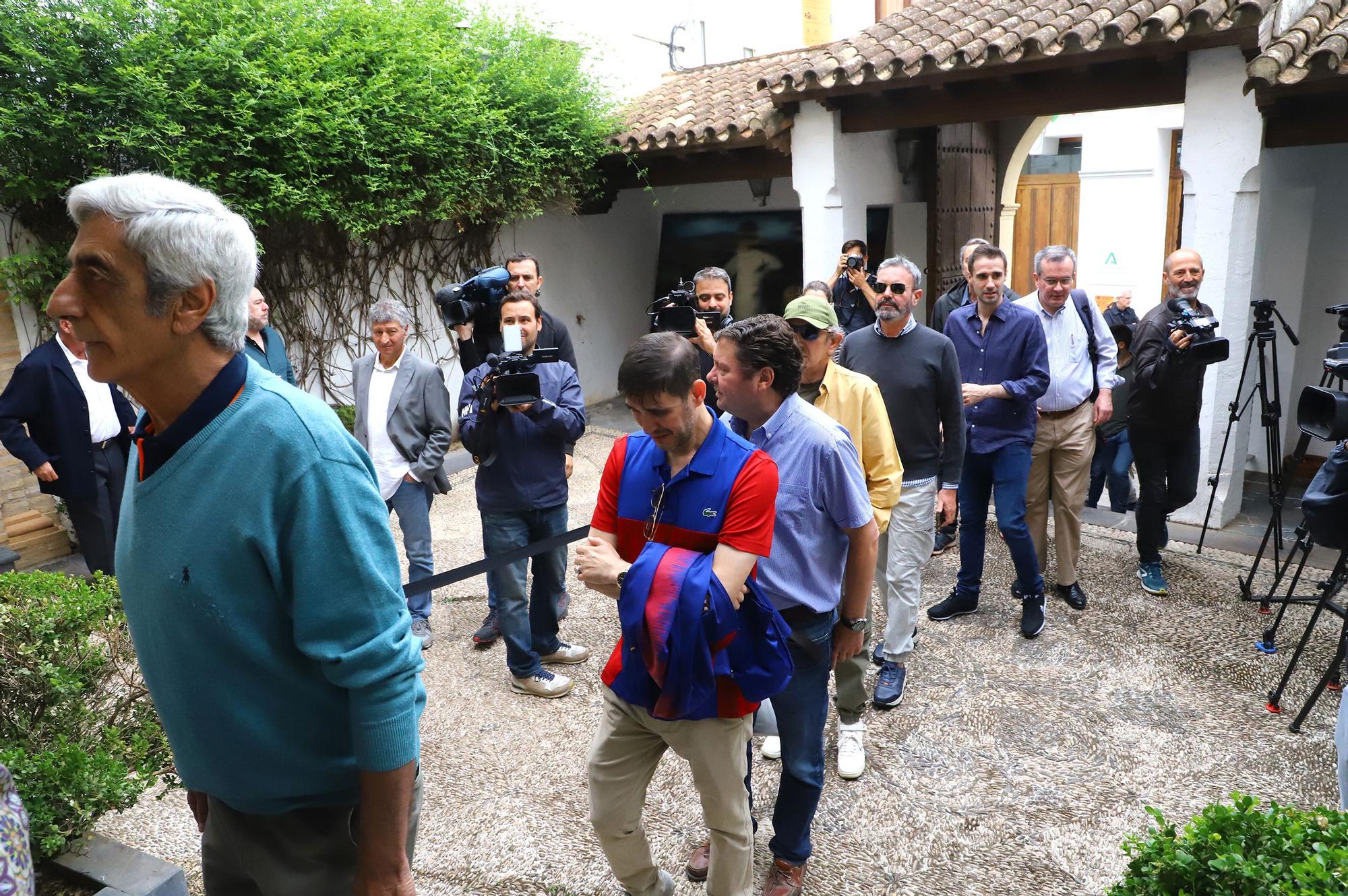 Despedida al escritor Antonio Gala en su fundación