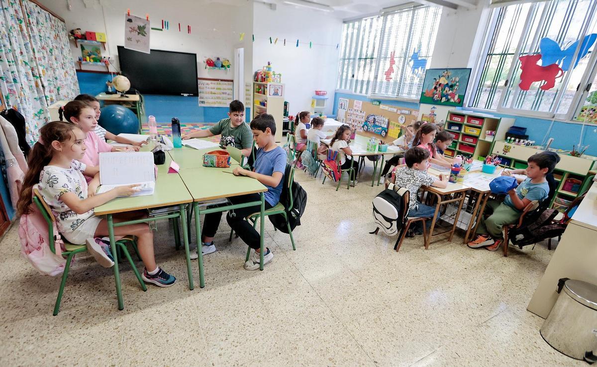El CEIP Los Campitos, una escuela rural con quince niños