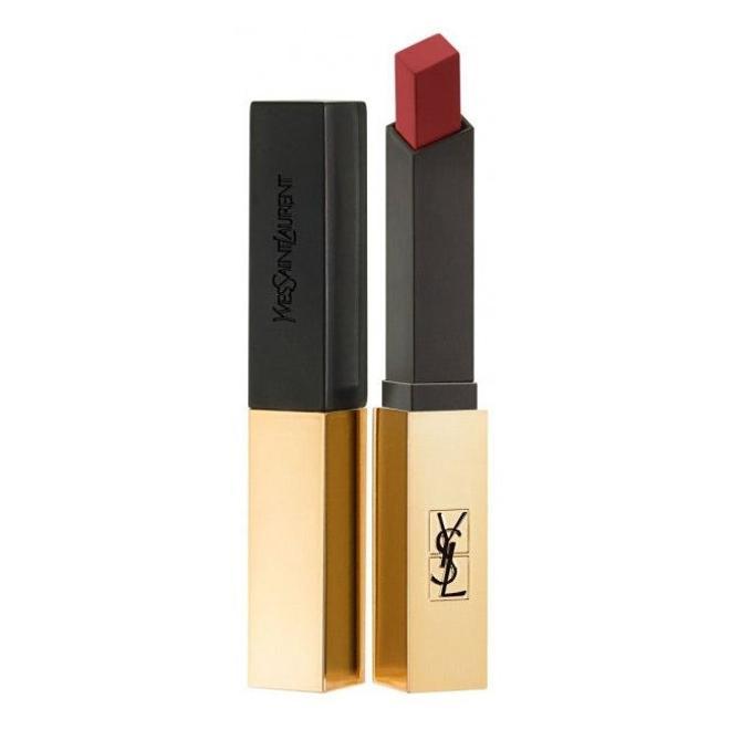 YVES SAINT LAURENT Rouge Pur Couture The Slim en tono 1966 Rouge Libre