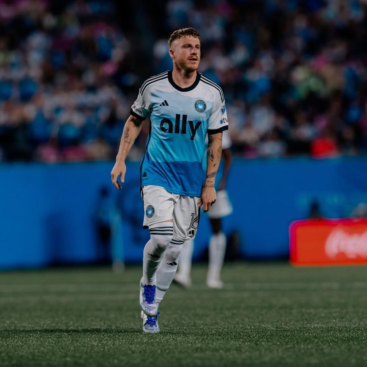 Pep Biel, en un partido con el Charlotte FC