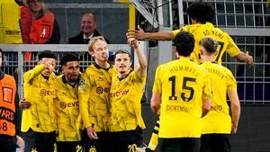 El Borussia Dortmund fue muy superior en la primera etapa en Alemania