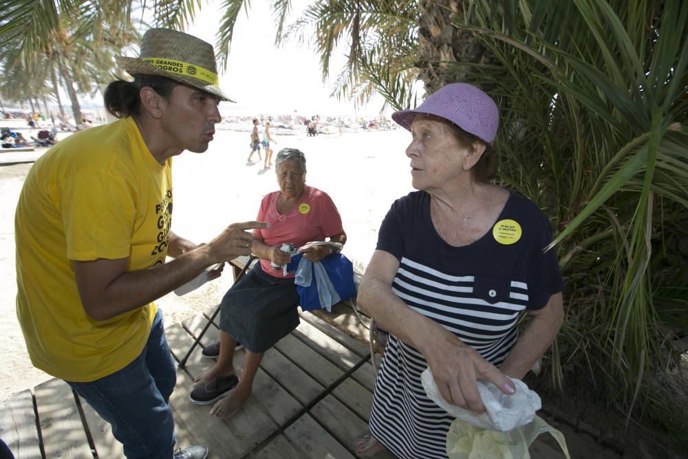 Campaña en playas