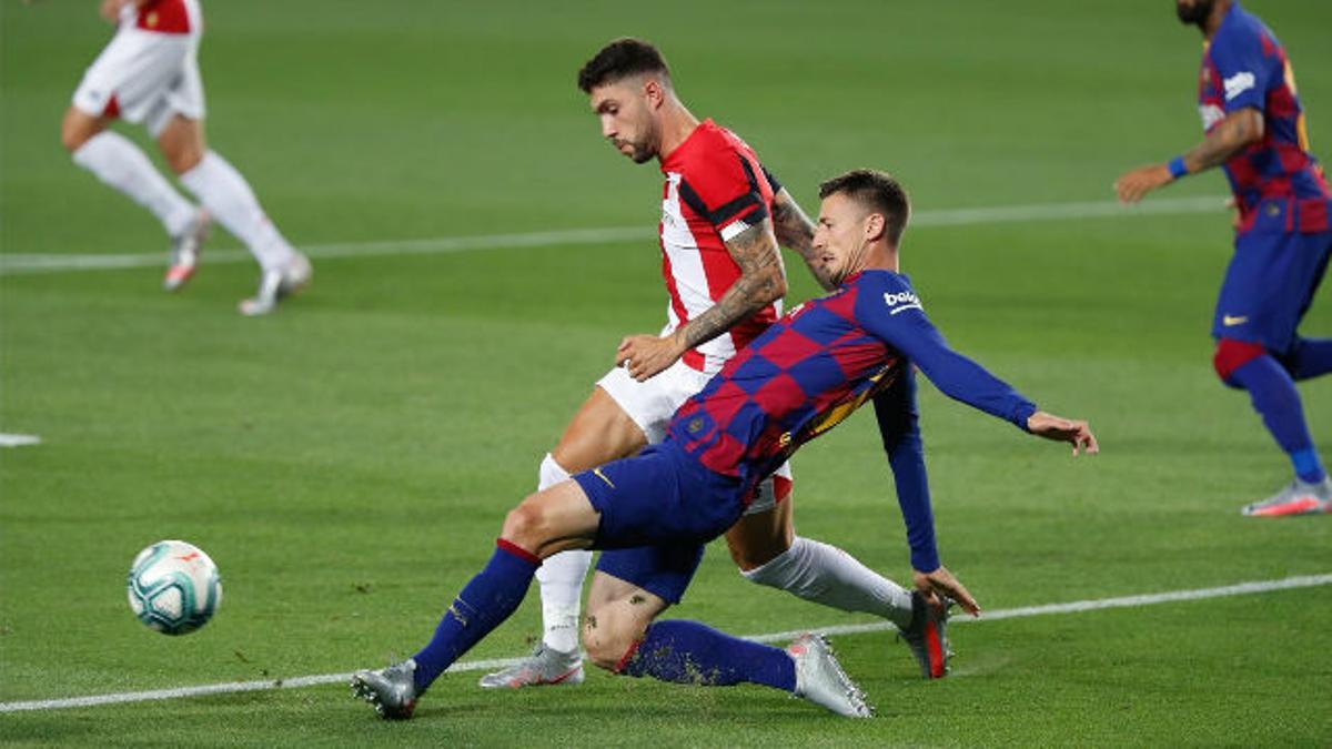 El 1x1 del Barça ante el Athletic