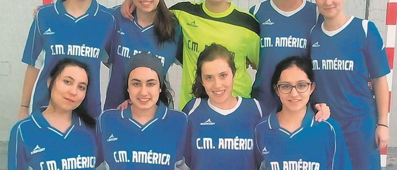 Biología, primer líder de la Liga femenina de fútbol sala