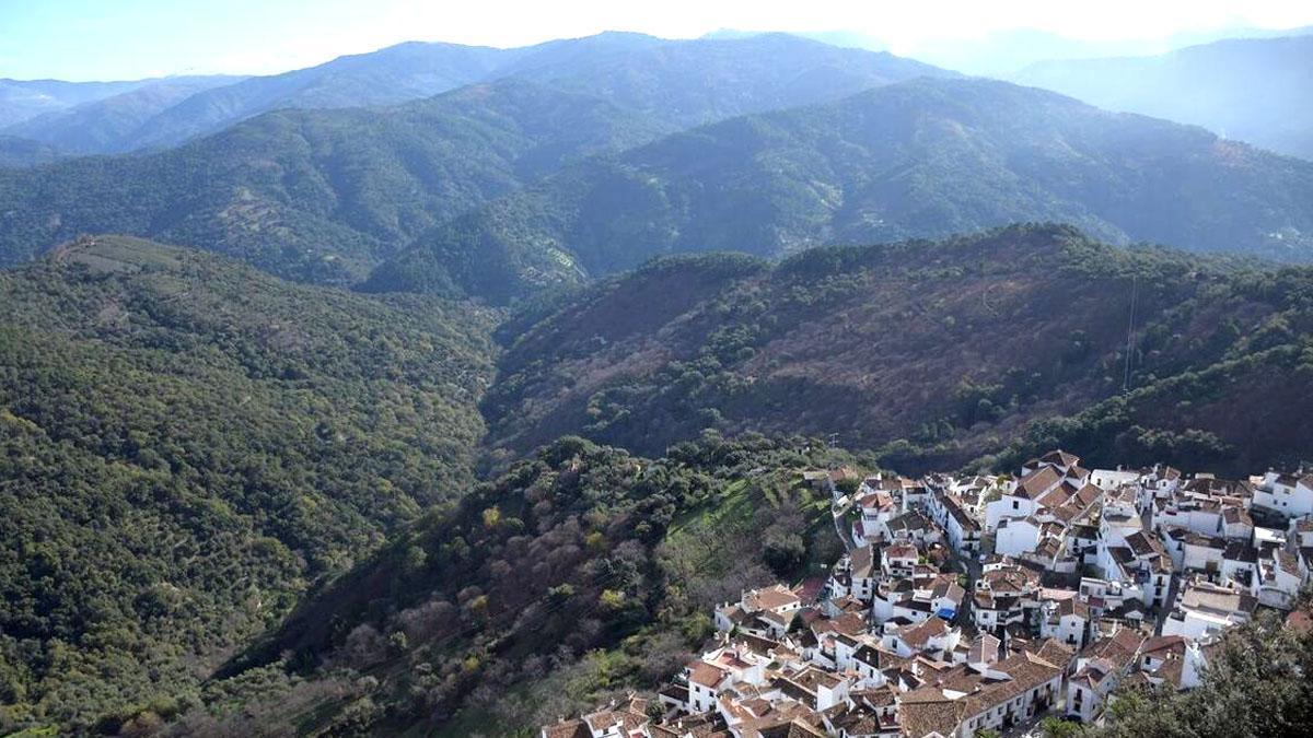 Panorámica de Benalauria, donde se imparte un taller de creatividad infantil y juvenil.