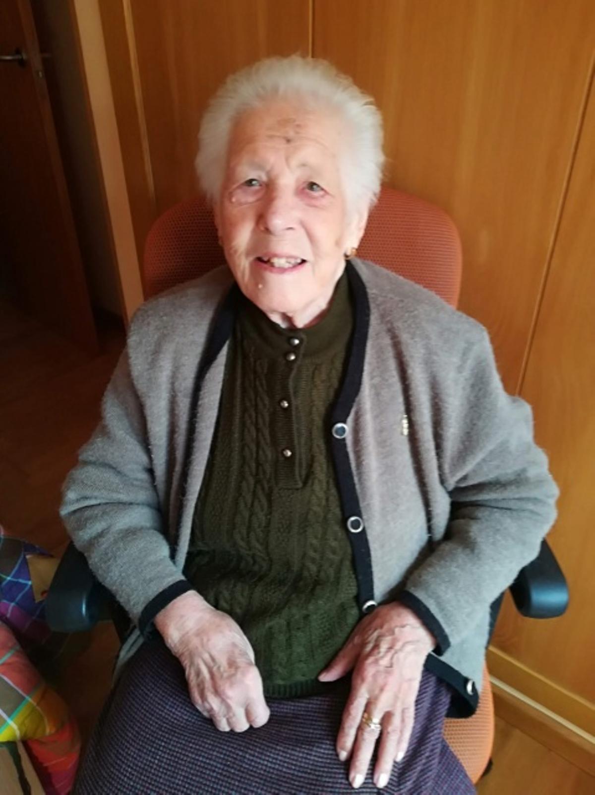 Irene, de Portell, ha cumplido este ejercicio los 101 años.