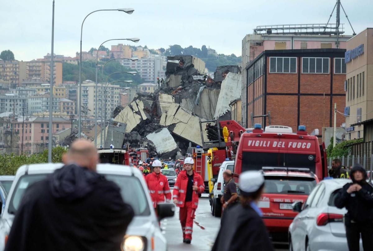 La tragedia de Génova en imágenes