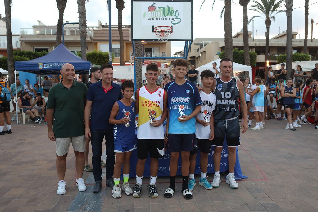 Finales y entrga de premios del del 3x3 de baloncesto de la Ribera