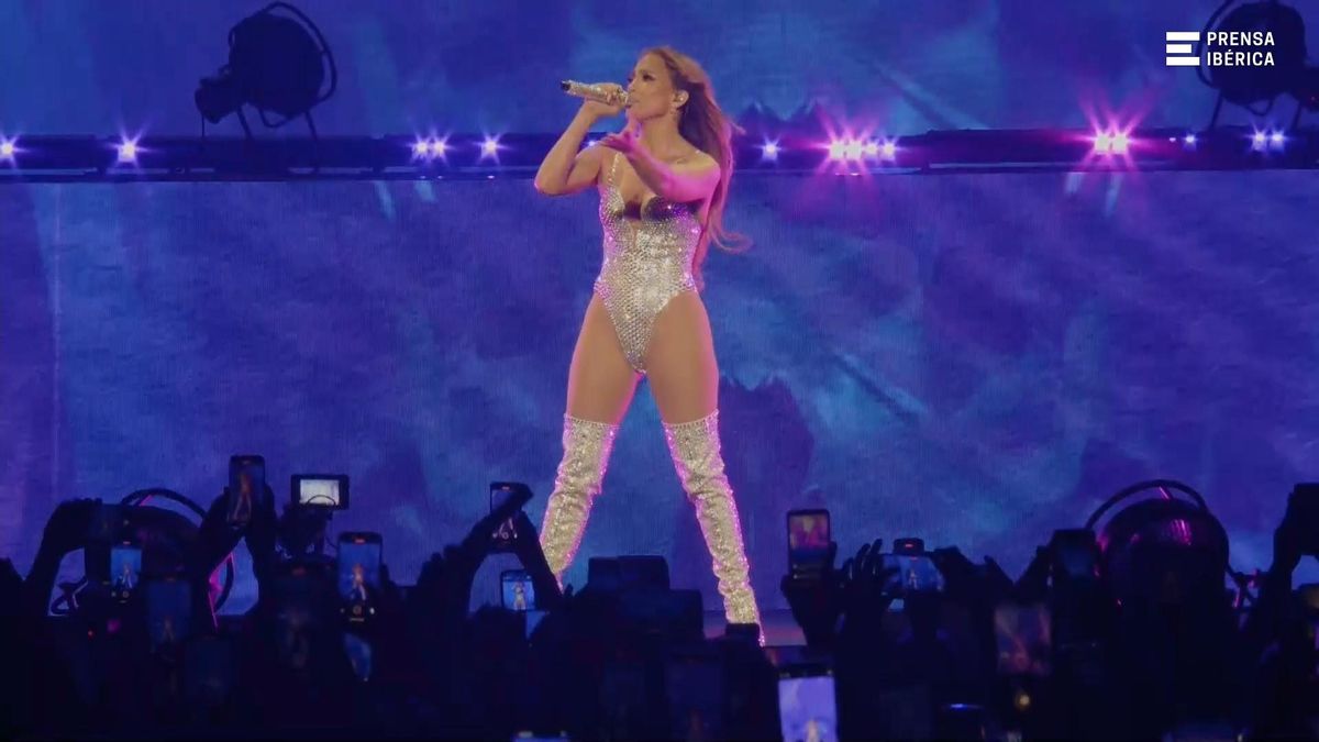 Así fue el concierto de Jennifer López en Madrid