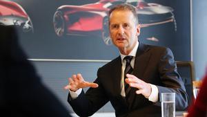 Herbert Diess, CEO del Grupo Volkswagen.