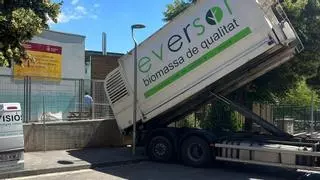 Moià enllesteix la instal·lació de la caldera de biomassa a l’escola Josep Orriols i Roca