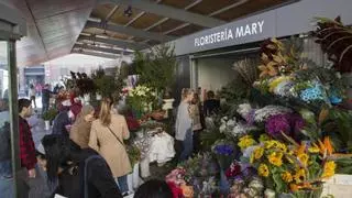 Los puestos de flores del Mercado Central abrirán este domingo por el Día de la Madre