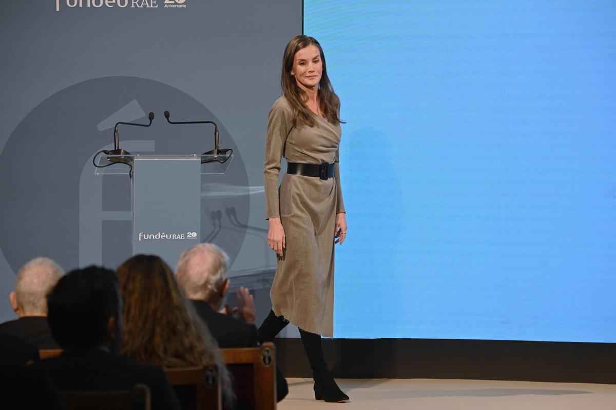 La reina Letizia preside el 20 aniversario de la Fundéu RAE.