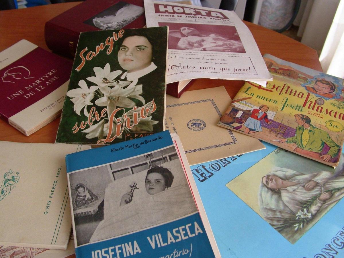 Es va publicar un abundant material gràfic sobre la vida i els fets de Josefina Vilaseca