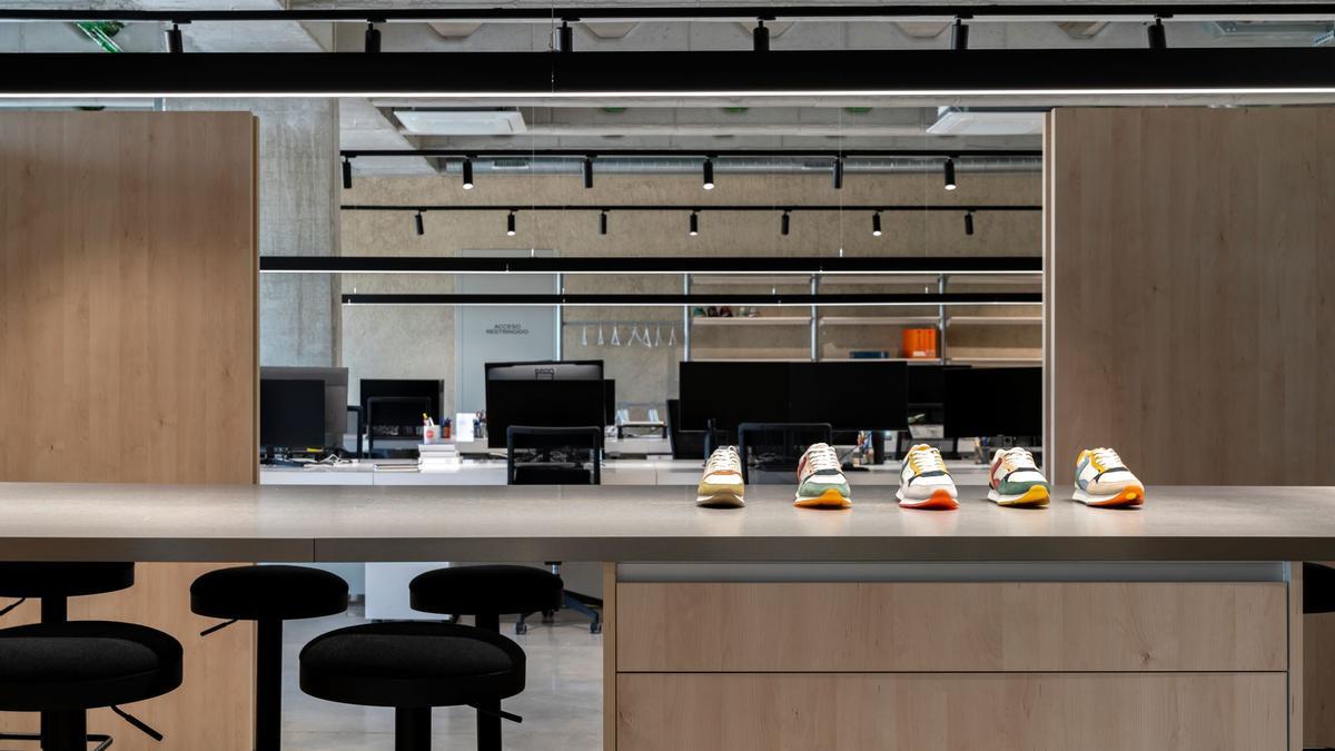 Una imagen de las nuevas oficinas centrales de Hoff en Elche.