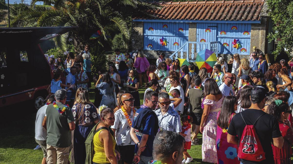El hotel Quinta de San Amaro volvió a convertirse en epicentro de la diversidad con su «Atardecer solidario»