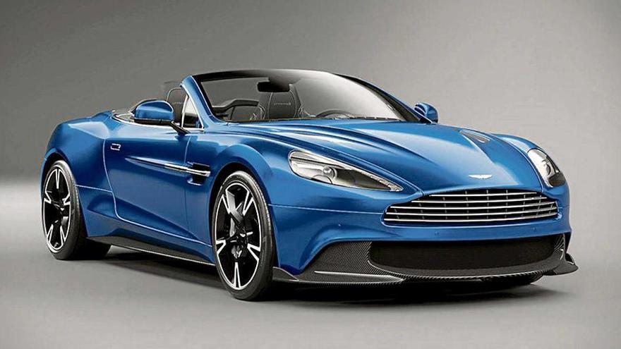 El supercoche Aston Martin Vanquish s volante