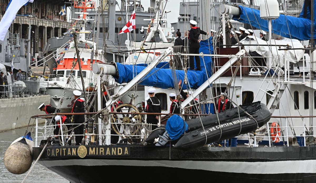 Velero 'Capitán Miranda'.