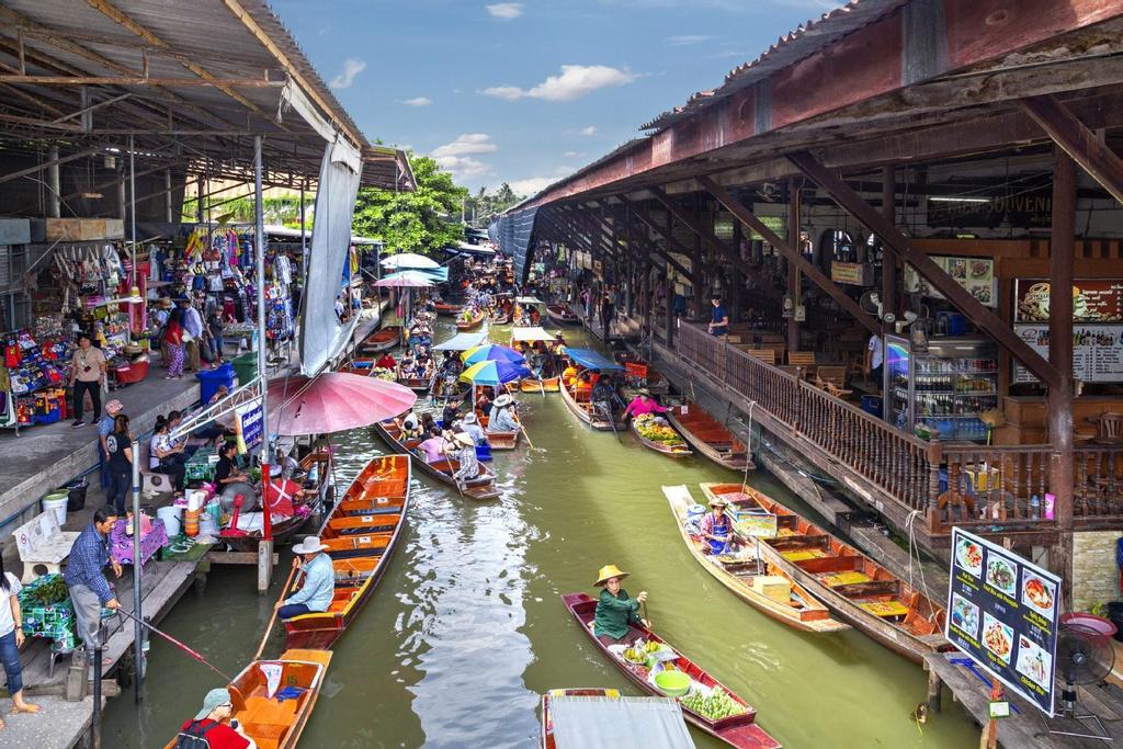 Canales de Bangkok
