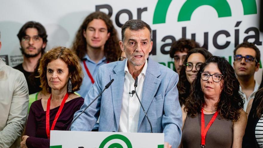 Vídeo | El líder de la coalición de Por Andalucía ha reconocido que los resultados electorales "no han cumplido las expectativas"