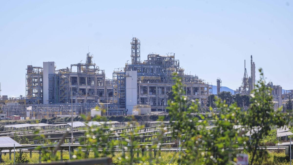 Instalaciones de Sabic en La Aljorra.