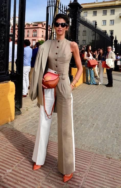 Inés Domecq con traje de The IQ Collection