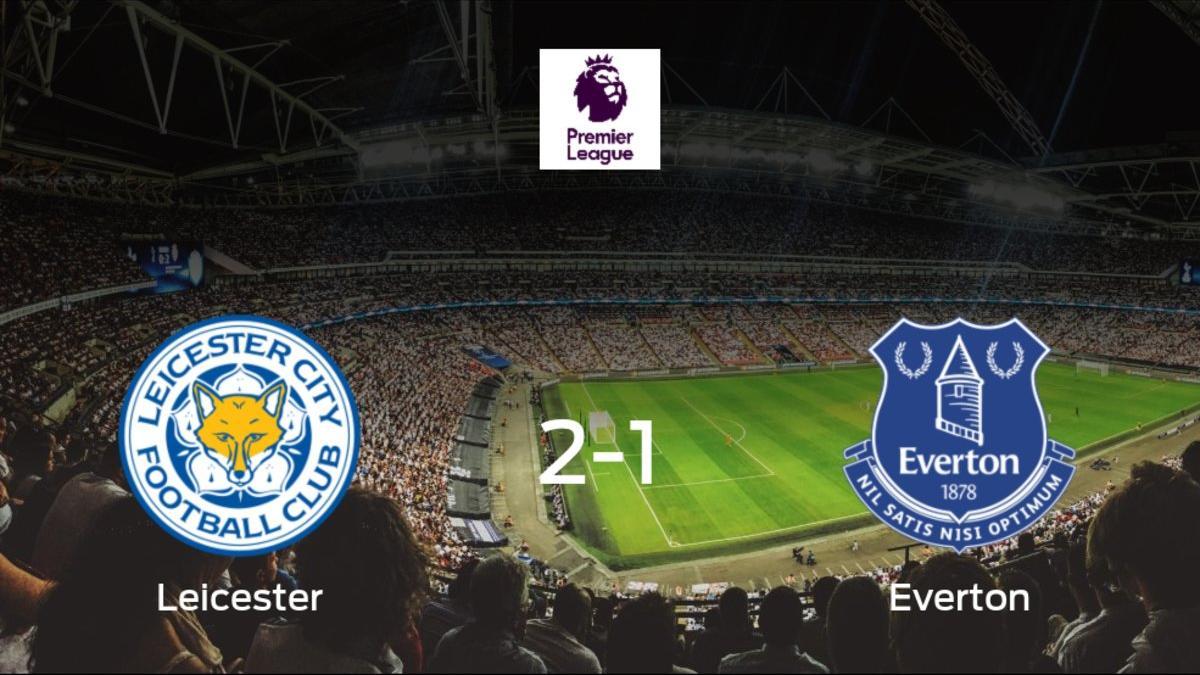 El Leicester vence 2-1 al Everton en el Walkers