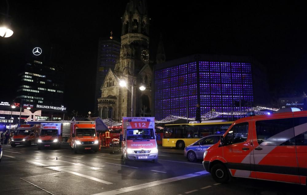 Atropello en un mercado navideño en Berlín