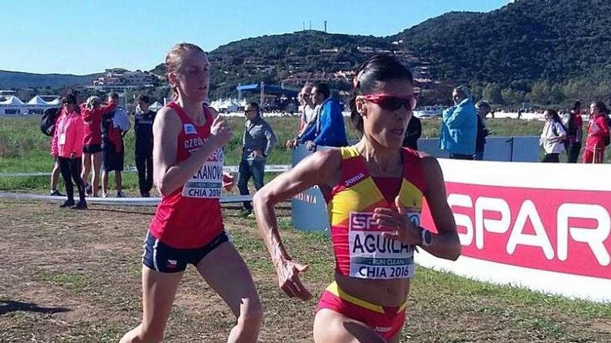 La lucense Alessandra Aguilar acabó en el puesto 46º en Chia.