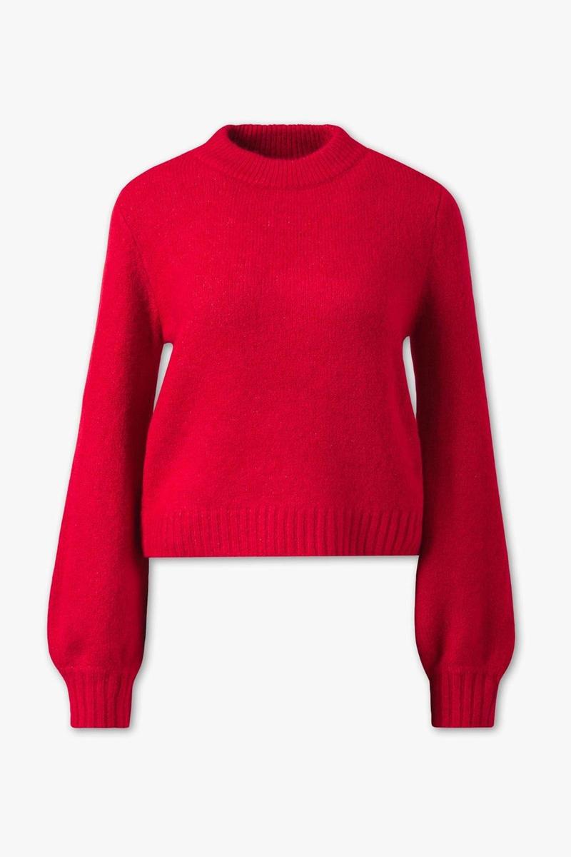Jersey mezcla de lana rojo (Precio: 14,90 euros)