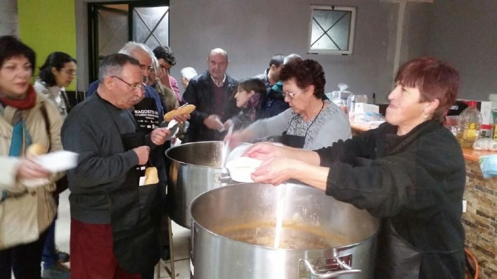 Fiesta del Magosto en Venialbo