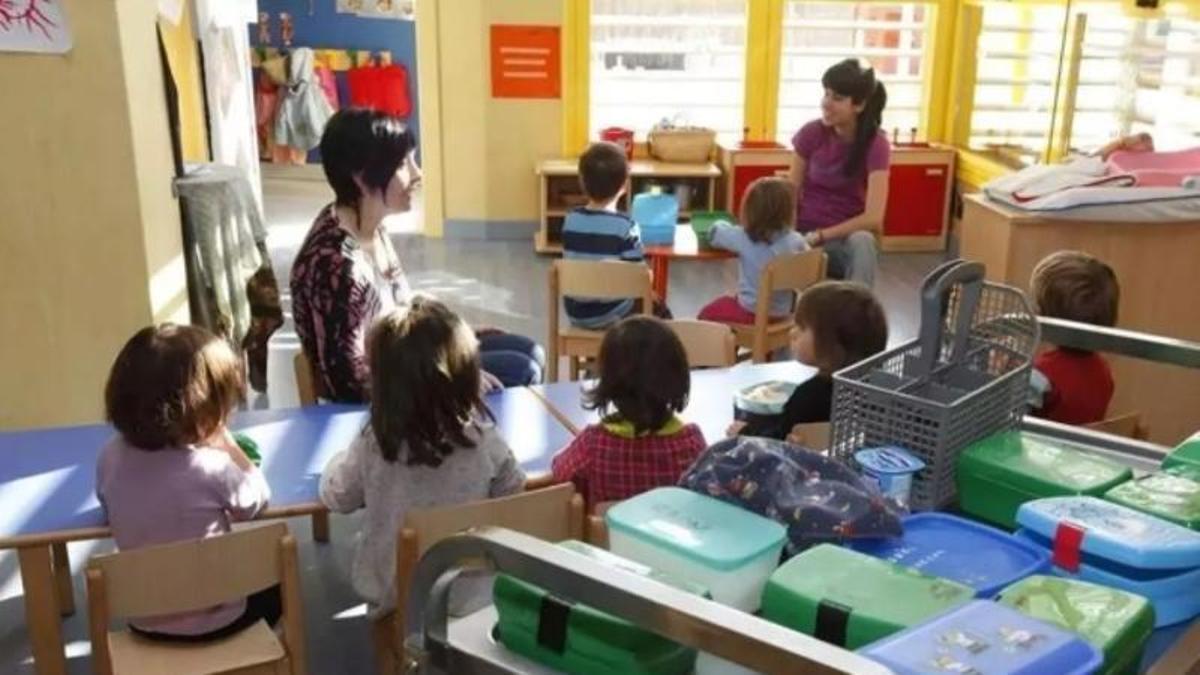 Alumnos de educación Infantil.