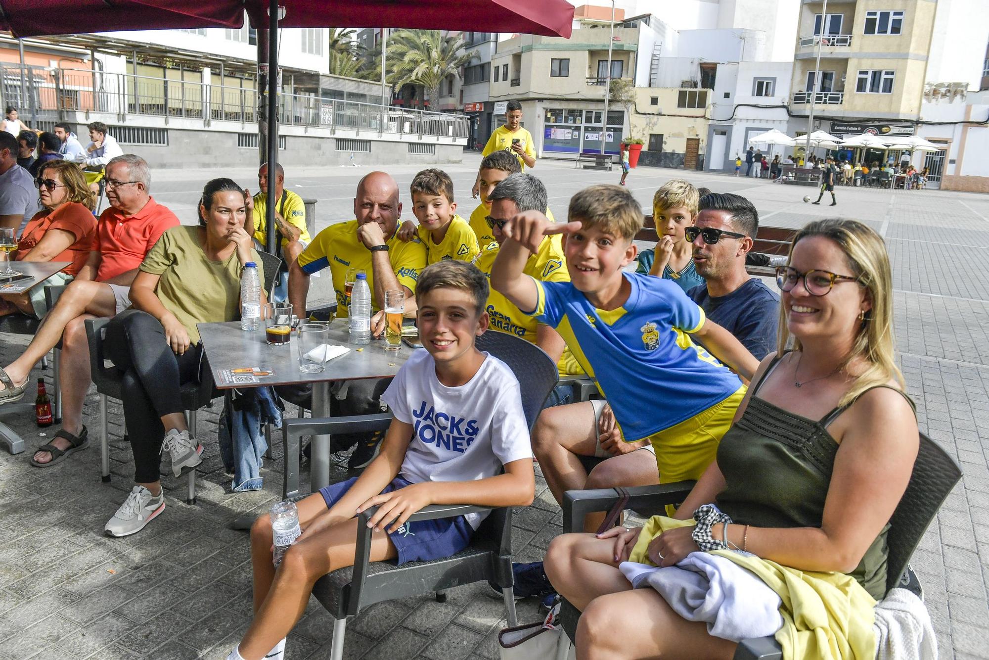 La ciudad vibró con la victoria de la UD Las Palmas contra el Cartagena