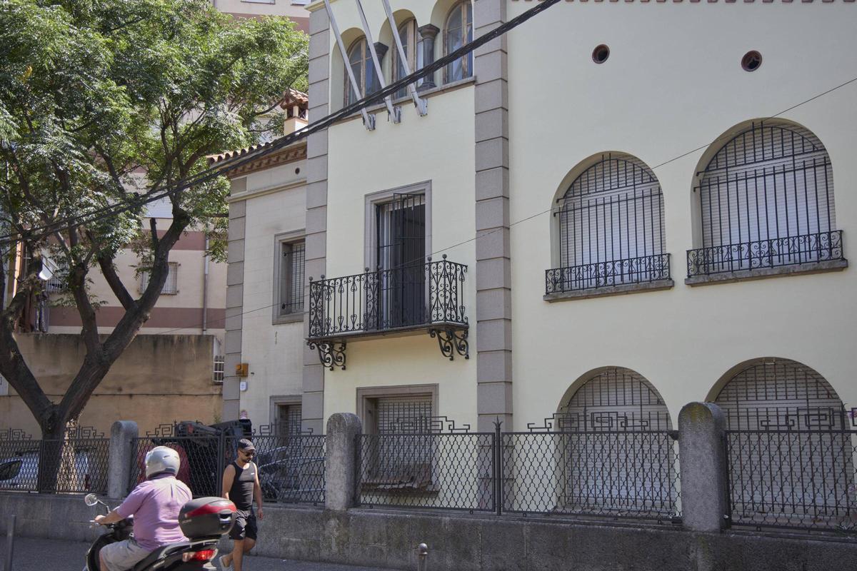 Les imatges dels treballs al Xalet de Sant Narcís