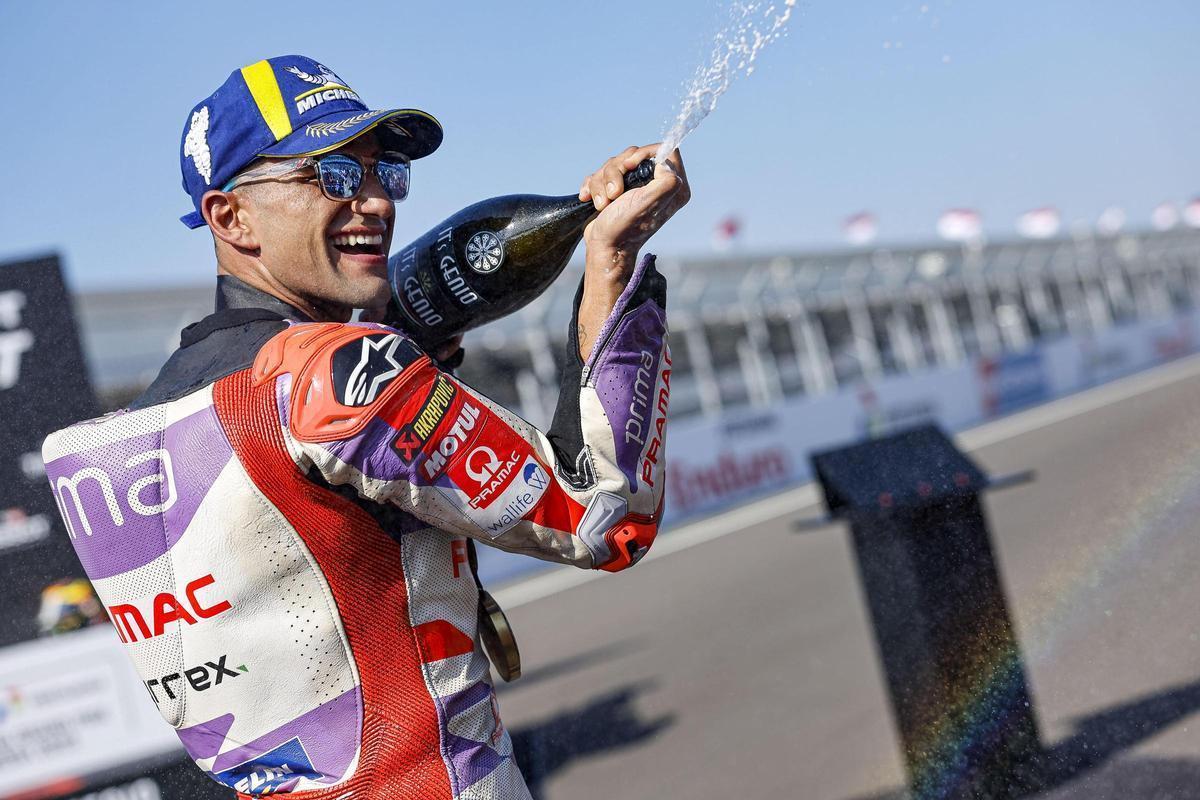 Jorge Martín no deja de ganar.