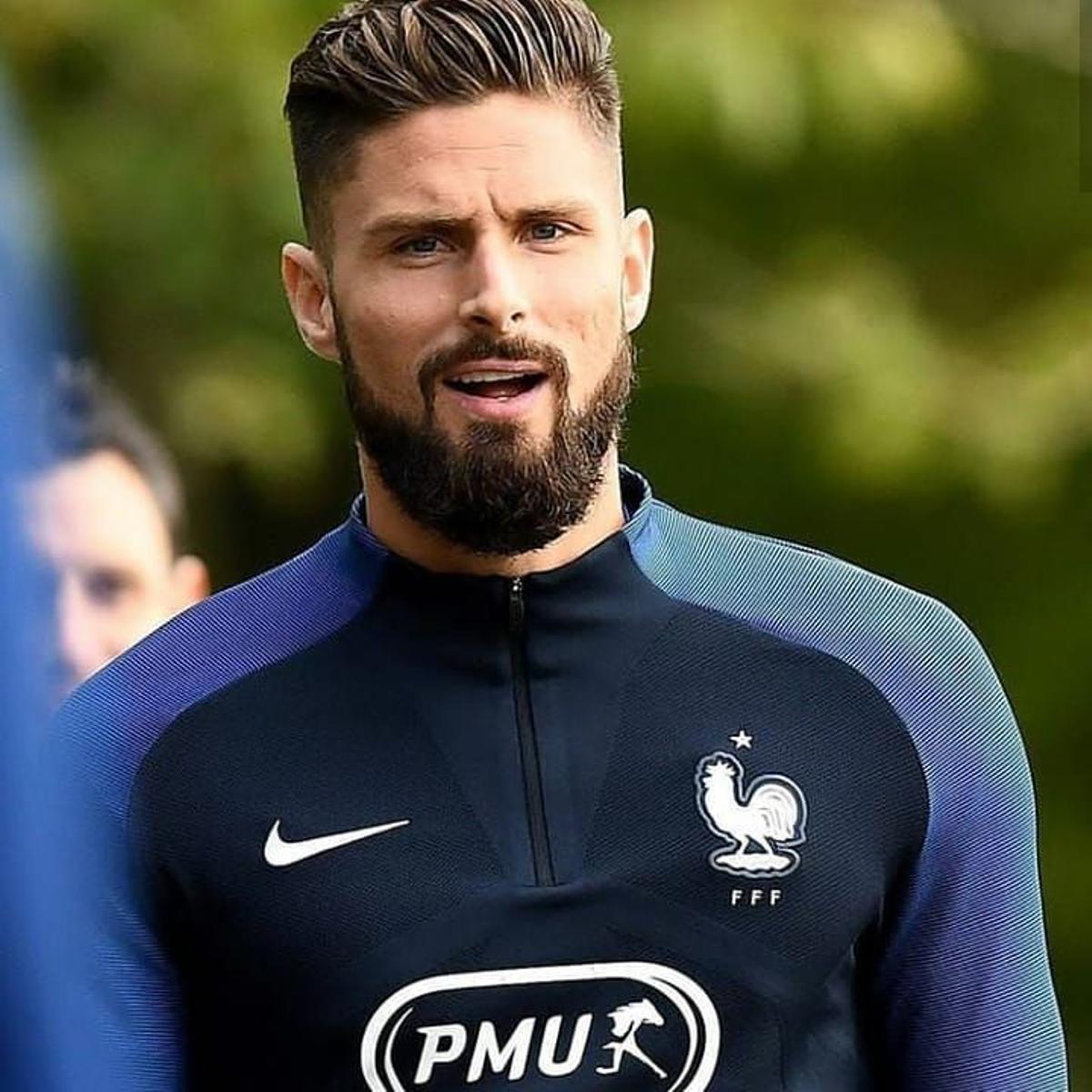 Olivier Giroud, jugador de la selección de Francia