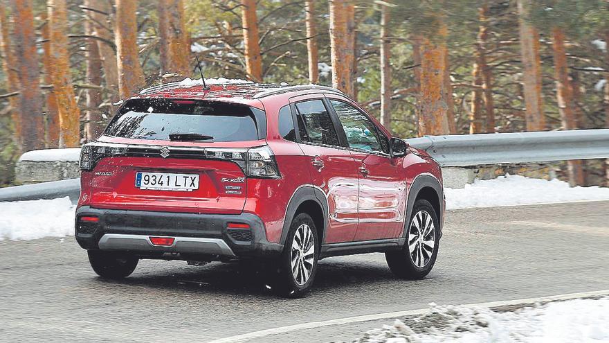 Vista trasera del Suzuki S-Cross