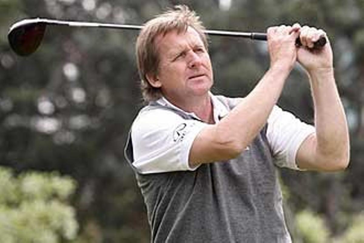 Bernd Schuster compite por Madrid en esta primera edición de la NACEX Ryder Cup de medios
