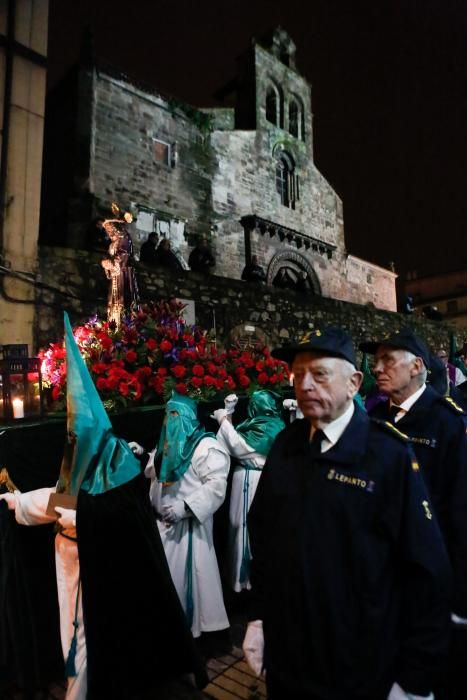 Procesión de Jesús Cautivo en Avilés