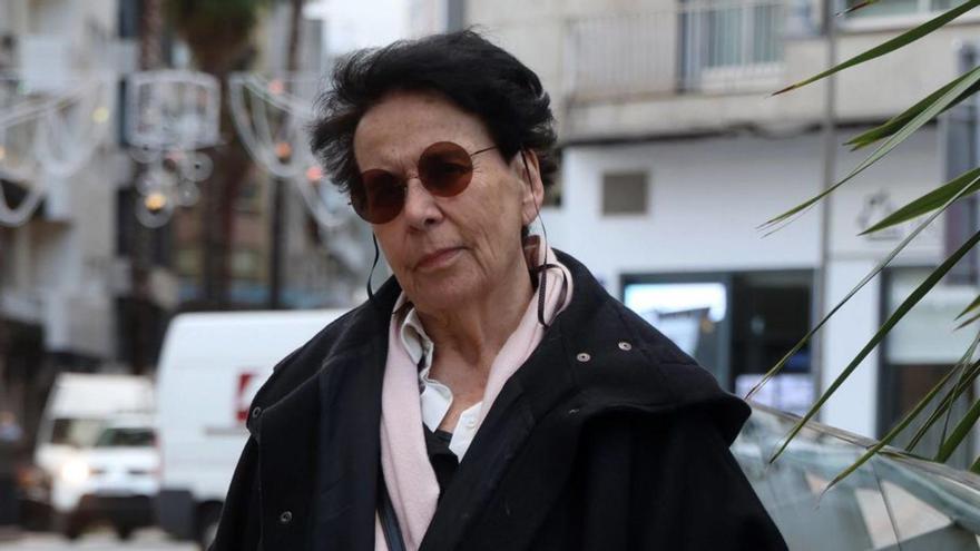 Lola Salvador en Pontevedra.