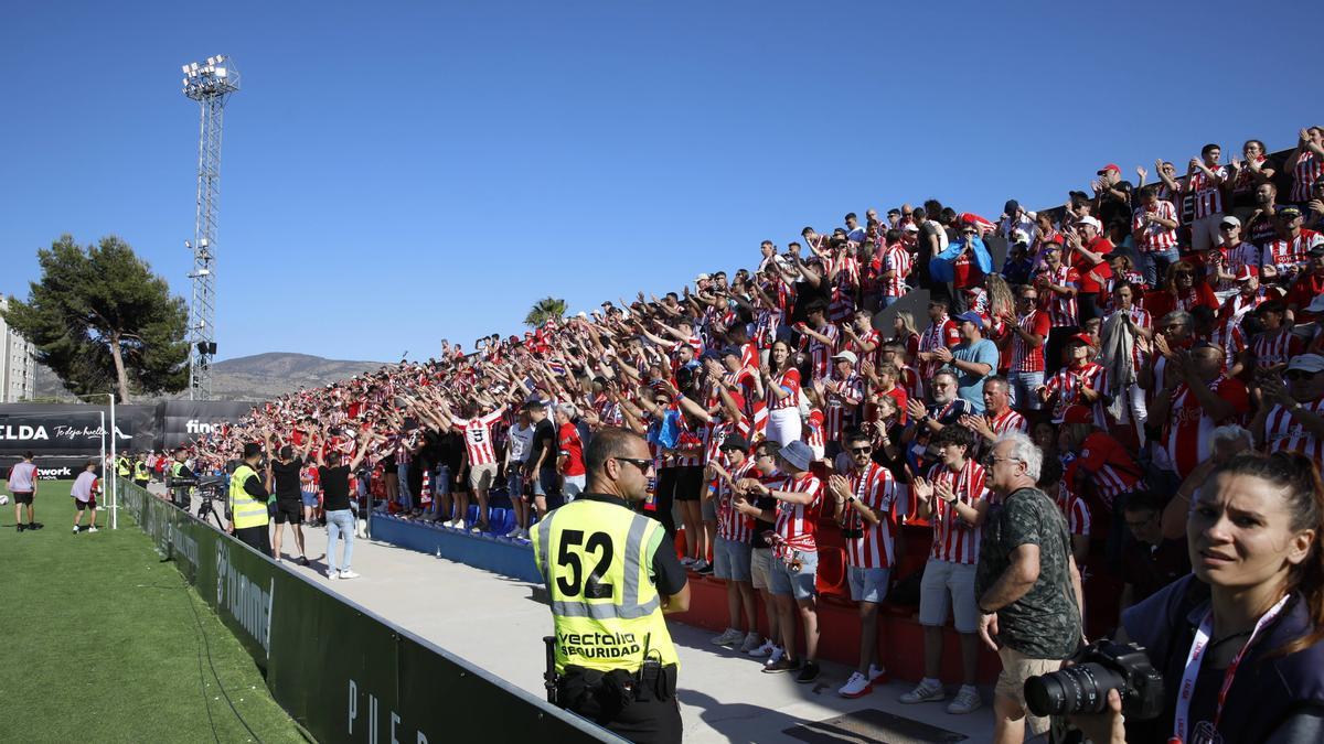 Fútbol, Elda - Sporting de Gijón