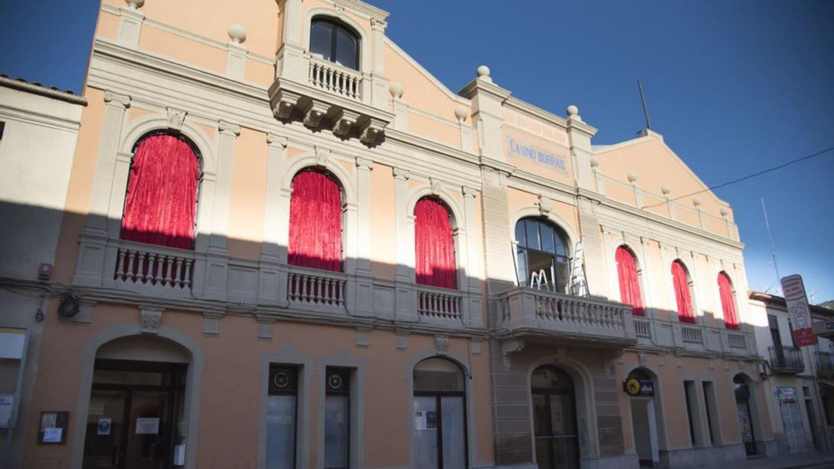 El Casino Borràs, un dels espais que s’il·luminarà per Nadal  | ARXIU/MIREIA ARSO