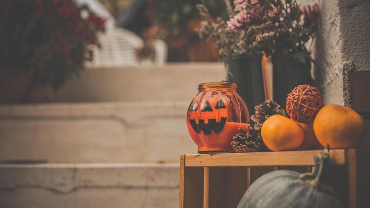 Ficha estos tazones de dulces para Halloween y úsalos como macetas, ¡qué cuqui!