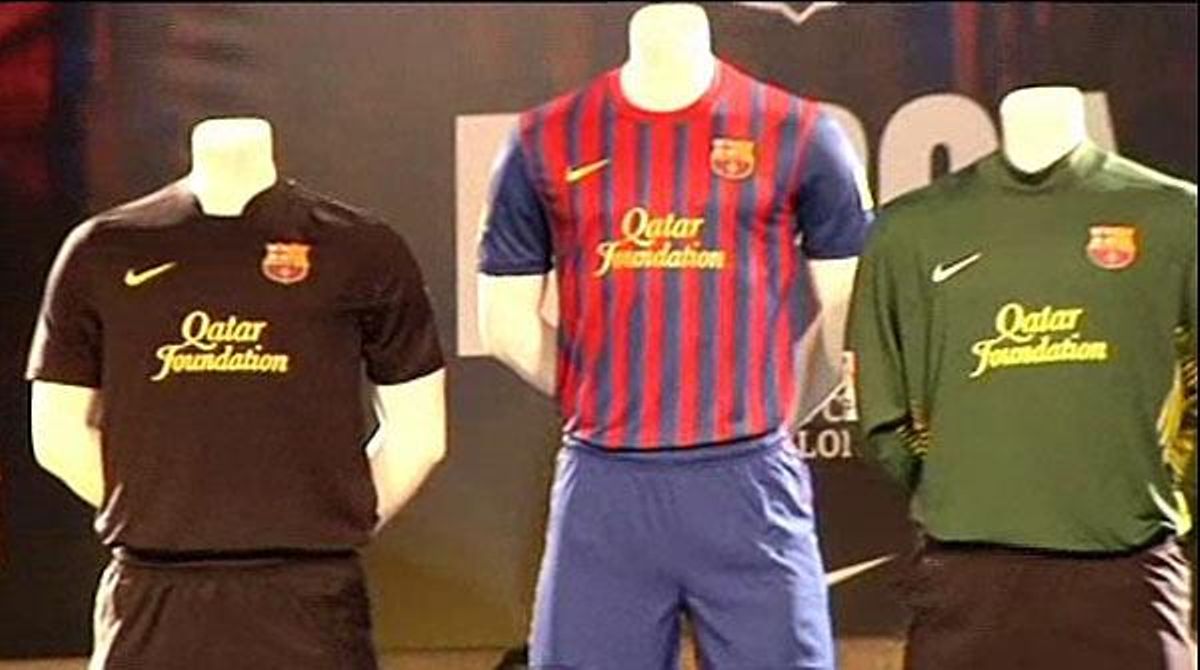 Així són les noves samarretes del Barcelona per a la temporada que ve.