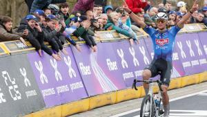 Mathieu Van der Poel, en la Omloop Nieuwsblad