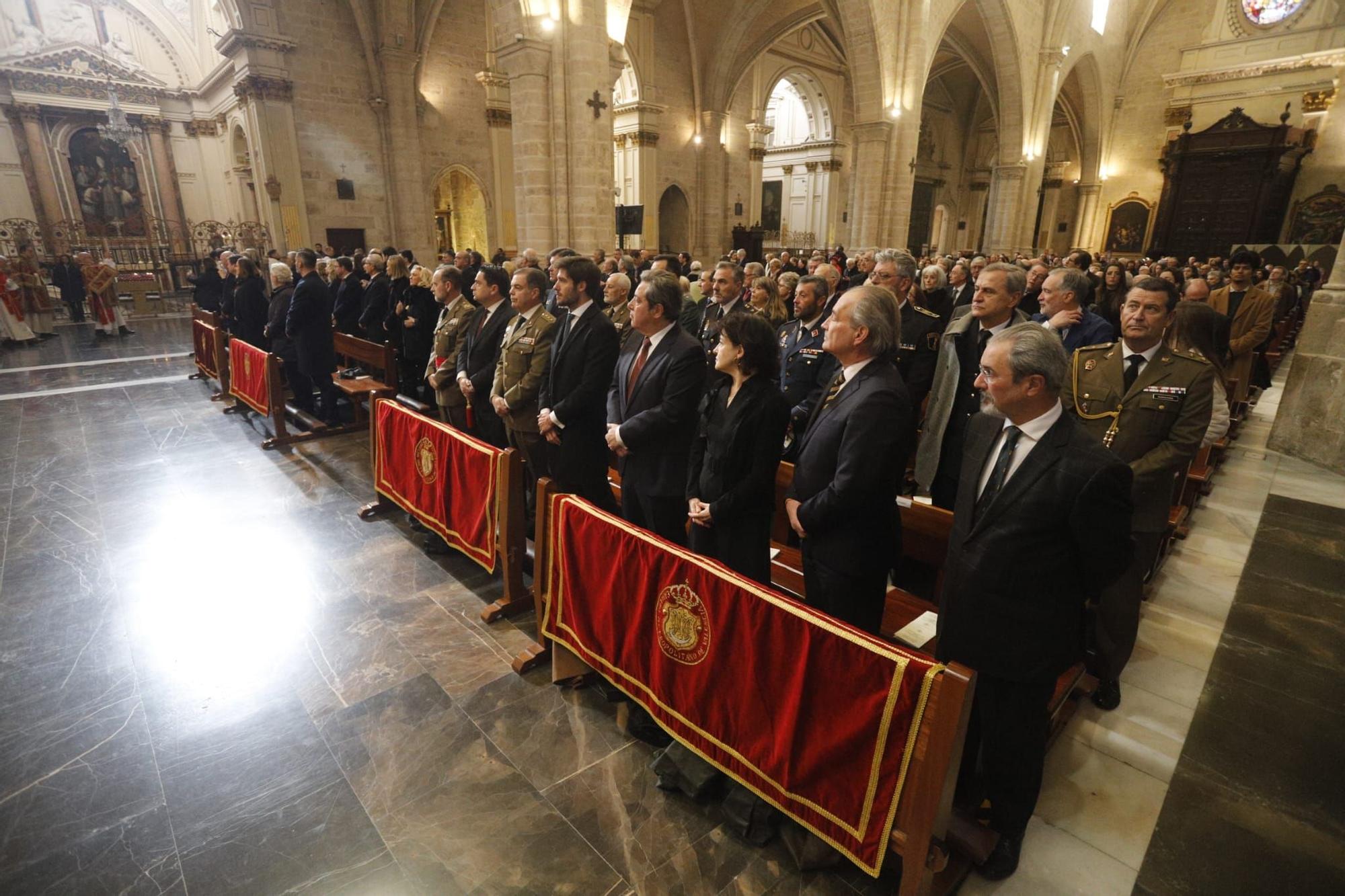 Misa en honor a San Vicente Mártir en la Catedral de València