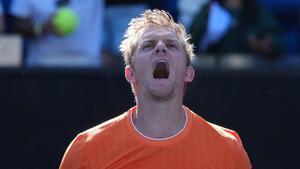 Alejandro Davidovich celebra la victoria ante Reilly Opelka