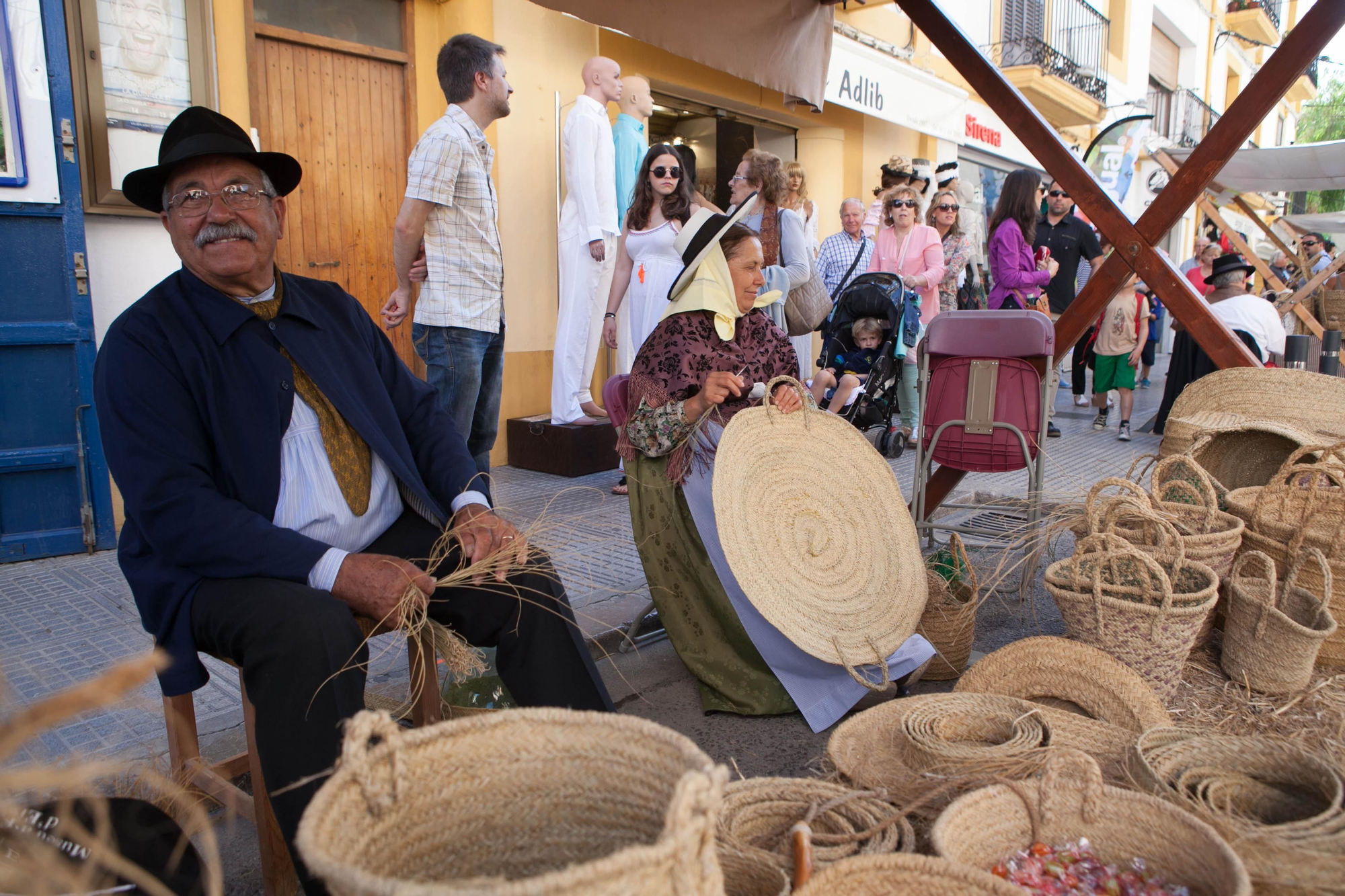 Edición de 2015 de la Feria Medieval de Ibiza.