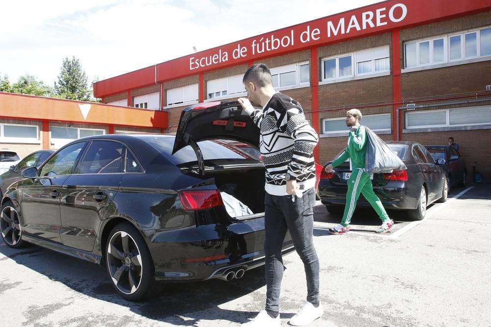 Entrenamiento del Sporting